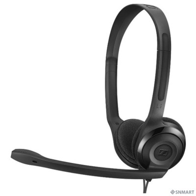 SENNHEISER/EPOS PC 5 CHAT черный [42-17000 Гц, 32 ?, 1 x 3,5 мм, 95 дБ SPL @ 1 кГц, 1В RMS, 90 - 15.000 Hz]