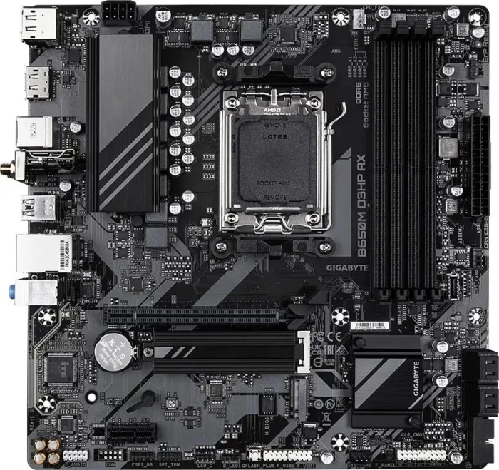 Материнская плата Gigabyte Amd B650 D3HP AX DDR5 mATX