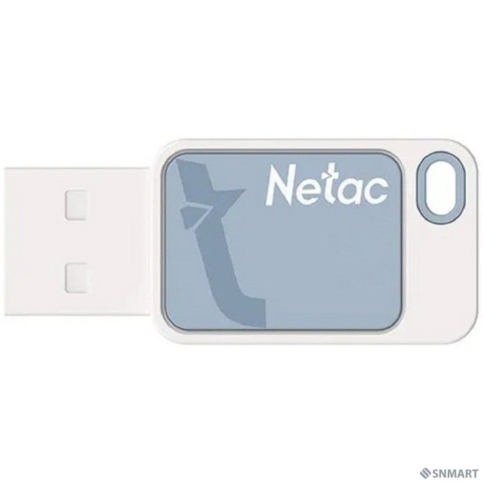 Netac USB Drive 32GB UA31 <NT03UA31N-032G-20BL>, USB2.0, голубая