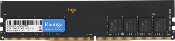 Оперативная память DDR4 Kimtigo 8 ГБ 2666MHz (KMKU8G8682666)
