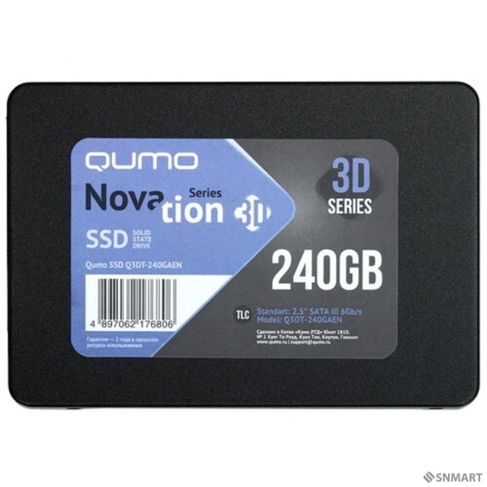 QUMO SSD 240GB QM Novation Q3DT-240GAEN [SATA3.0]