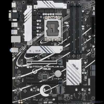 ASUS PRIME B760-PLUS D4 (Socket 1700, ATX, 4xDDR4(128GB),VGA/DP/HDMI, 1xPCIe 5.0x16/1xPCIe 4.0x16/2xPCIe 3.0, 1xLAN (2.5GbE), 4xSATA 6Gb/s, 3xM.2, 1xM.2 E key, 1xType-C, 3xUSB 3.2, 2xUSB 2.0)