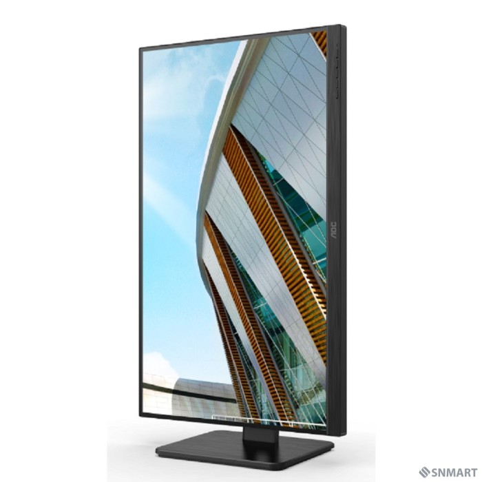 LCD AOC 27'' 27P2Q [IPS 1920x1080 75Hz 250cd 178/178 1000:1 8bit 4ms D-Sub DVI HDMI1.4 DisplayPort1.2 USB-Hub Height adj Pivot Tilt Swivel 2x2W] [27P2Q/30]