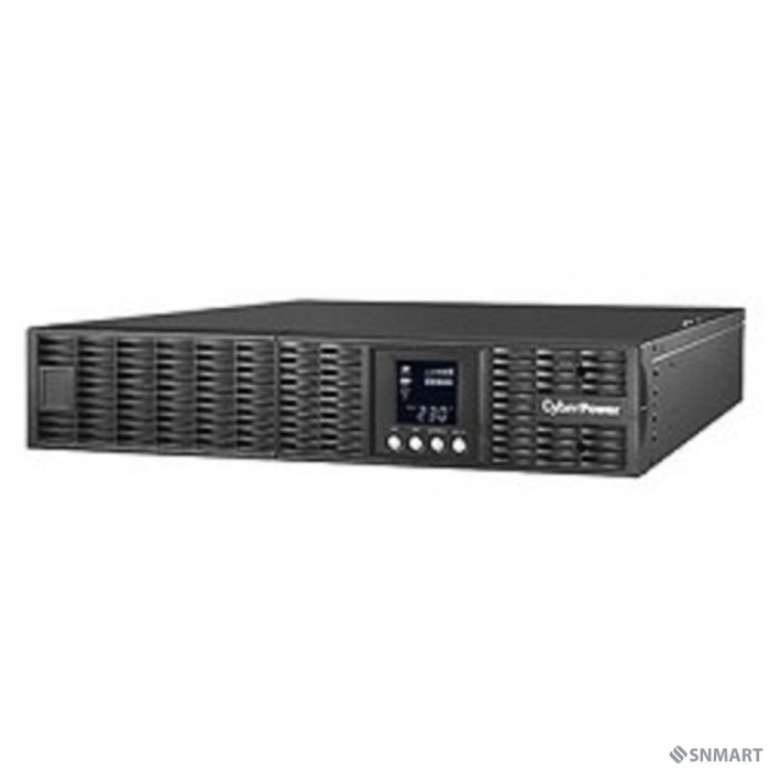 CyberPower OLS3000ERT2U ИБП [Online,  3000VA/2700W USB/RS-232/EPO/SNMPslot/RJ11/45/ВБМ (8 IEC С13, 1 IEC C19), 12В/9 Ач х 6]