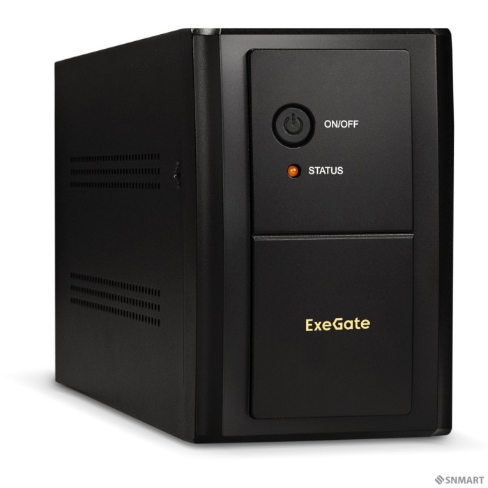 Exegate EP285528RUS ИБП ExeGate SpecialPro UNB-2200.LED.AVR. 4SH.RJ <2200VA/1300W, LED, AVR, 4 евророзетки, RJ45/11, Black>