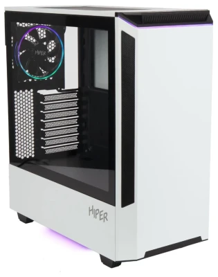 Компьютерный корпус Hiper PW81 белый без БП ATX