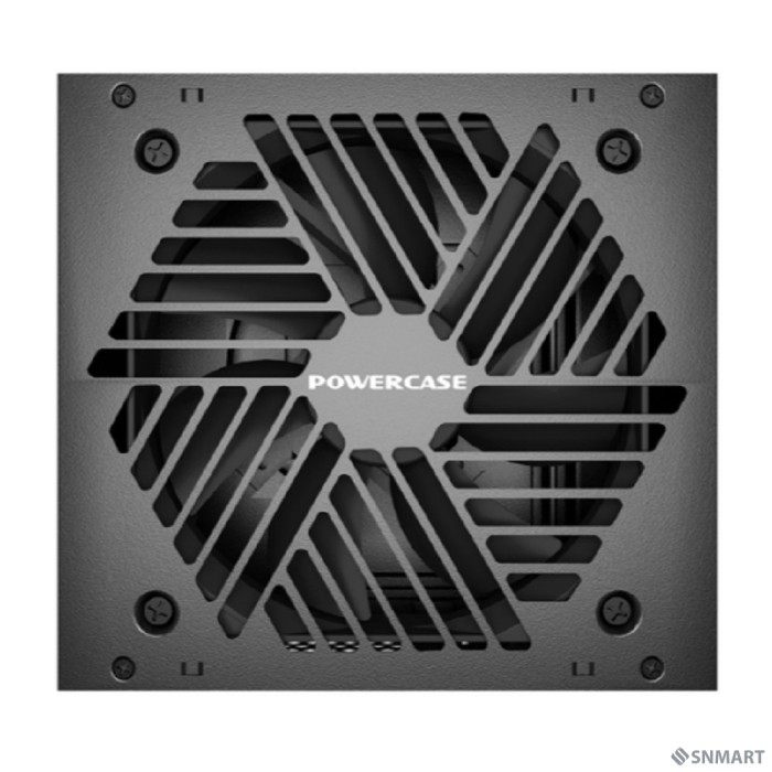 Powercase PW600 (80 Plus, ATX 2.31, 600W, APFC, DC-DC, 120mm Fan) / PS-600W-DC
