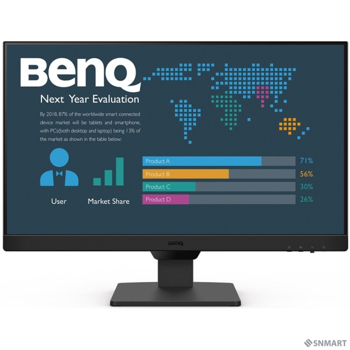 LCD BenQ 27" BL2790 [IPS 1920x1080 60Hz 5ms 250cd 2xHDMI DisplayPort Speakers]