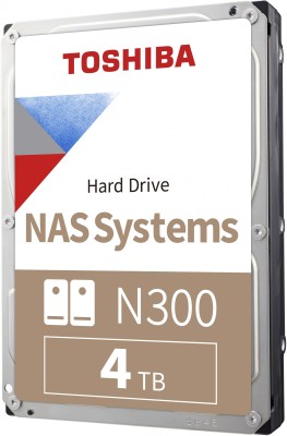 Жесткий диск (HDD) Toshiba N300 4 ТБ (HDWG440UZSVA)