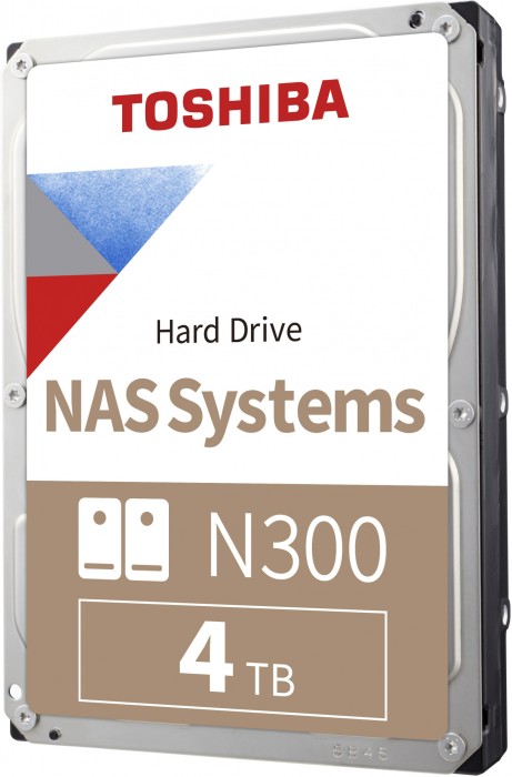 Жесткий диск (HDD) Toshiba N300 4 ТБ (HDWG440UZSVA)