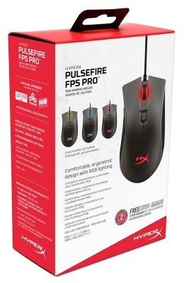 Мышь HyperX Pulsefire FPS Pro черный оптическая (16000dpi) USB2.0 (6but)