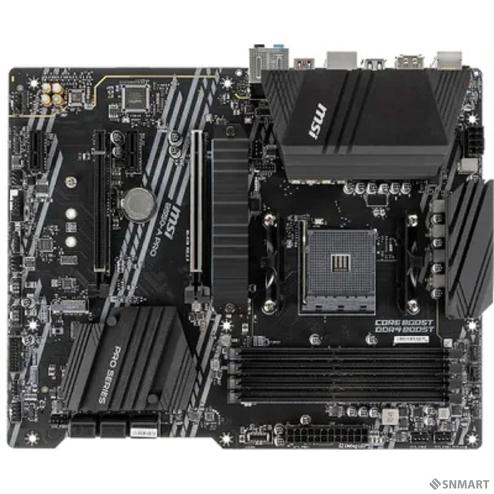 MSI B550-A PRO [Soc-AM4 AMD B550 4xDDR4 ATX AC`97 8ch(7.1) GbLAN RAID+HDMI+DP]