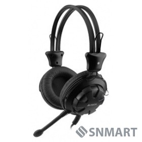A4Tech HS-28 черный 1.8м мониторы оголовье (HS-28 (BLACK)) [567947]