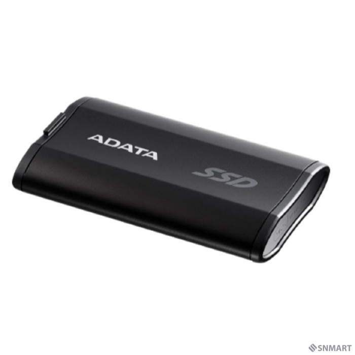 A-DATA Portable SSD 500GB External SD810Type-C, USB 3.2 Gen2x2, up to R/W 2000/2000 MB/s, SD810-500G-CBK