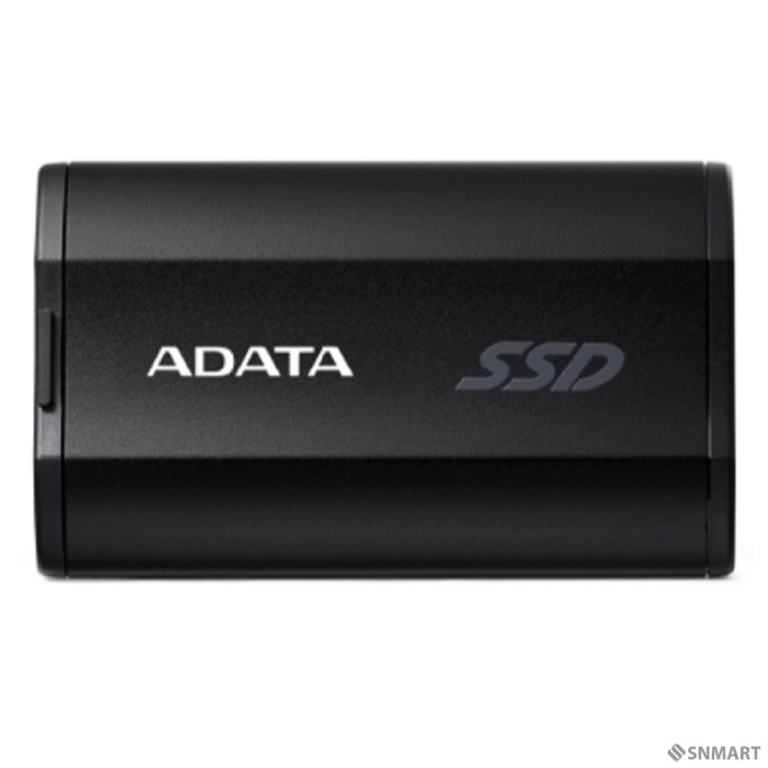 A-DATA Portable SSD 500GB External SD810Type-C, USB 3.2 Gen2x2, up to R/W 2000/2000 MB/s, SD810-500G-CBK