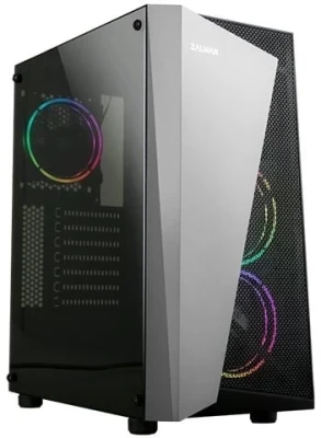 Компьютерный корпус Zalman S4 Plus черный без БП ATX
