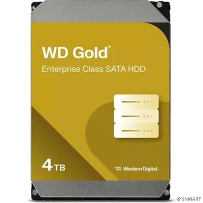 4TB WD Gold  (WD4004FRYZ) [SATA III 6 Gb/s, 7200 rpm, 256Mb buffer]