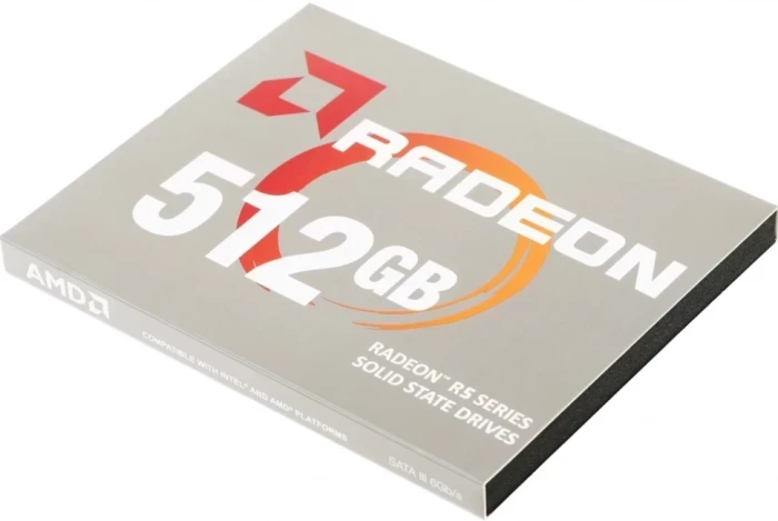 Накопитель SSD AMD 512 ГБ Radeon R5 2.5" SATA-III (R5SL512G)