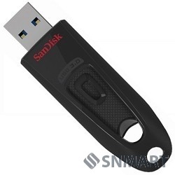 SanDisk USB Drive 64Gb CZ48 Ultra SDCZ48-064G-U46 [USB3.0, Black]