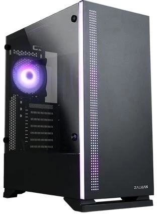 Компьютерный корпус Zalman S5 черный без БП ATX