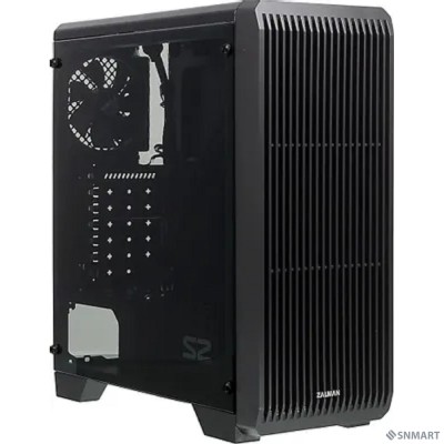 Zalman S2 черный без БП ATX 2x120mm 2xUSB2.0 1xUSB3.0 audio bott PSU