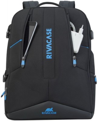 Рюкзак для ноутбука 17.3&quot; Riva 7860 черный полиэстер