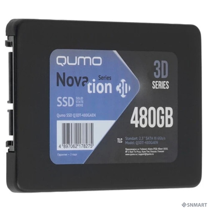 QUMO SSD 480GB QM Novation Q3DT-480GAEN [SATA3.0]