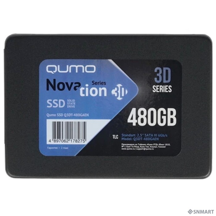 QUMO SSD 480GB QM Novation Q3DT-480GAEN [SATA3.0]
