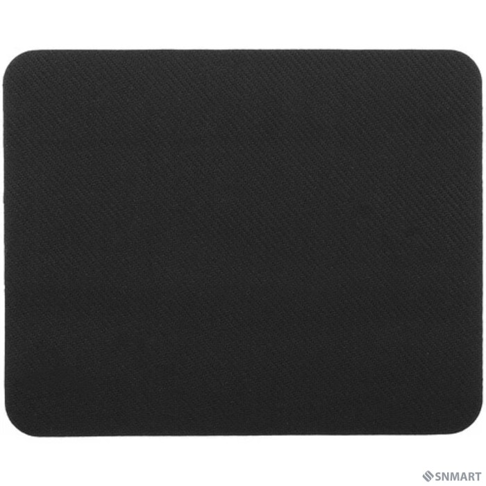 Коврик для мыши Gembird MP-BLACK-S, чёрный, размеры 220*180*2мм, ткань+резина, черный