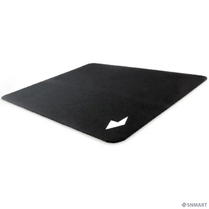 Коврик для мыши Gembird MP-BLACK-S, чёрный, размеры 220*180*2мм, ткань+резина, черный