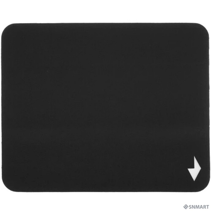 Коврик для мыши Gembird MP-BLACK-S, чёрный, размеры 220*180*2мм, ткань+резина, черный