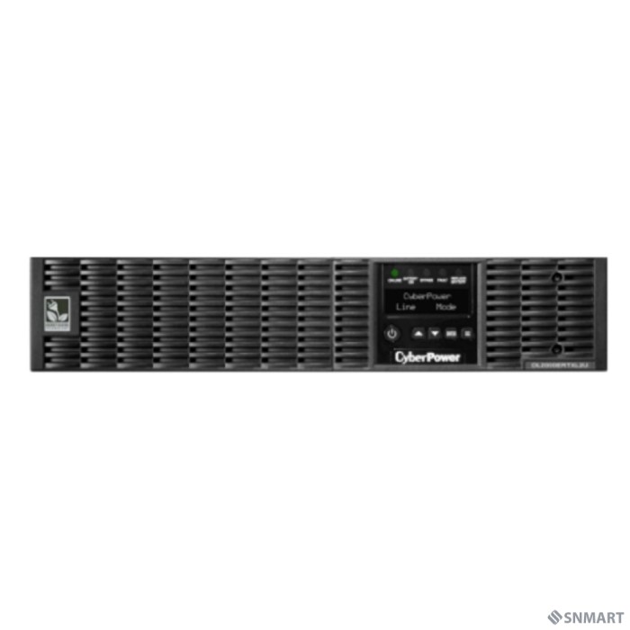 CyberPower OL2000ERTXL2U ИБП [Online, 2000VA/1800W USB/RS-232/Dry/EPO/SNMPslot/RJ11/45/ВБМ (8 IEC С13, 1 IEC C19), 12В/9 Ач х 6]