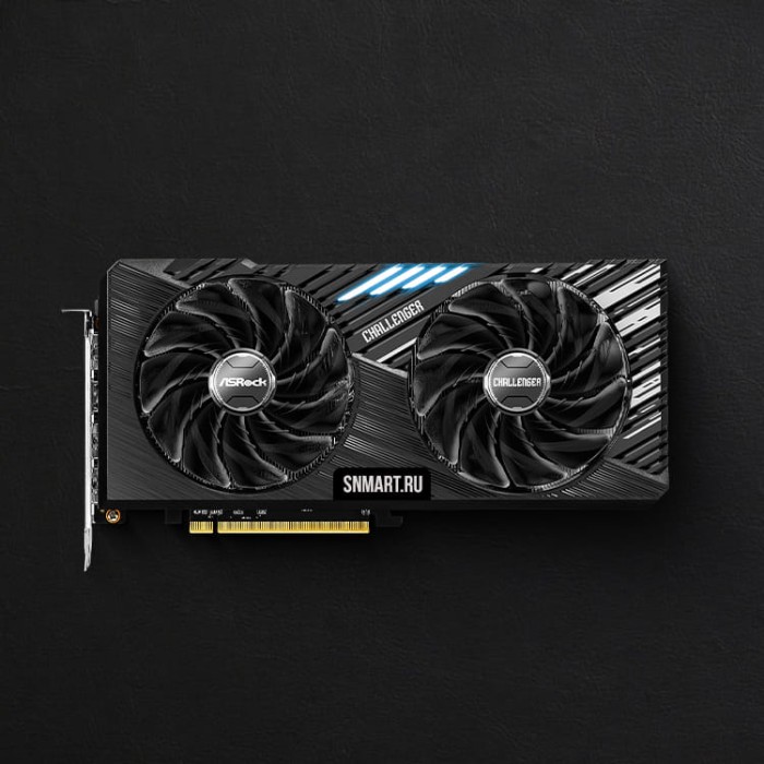 Видеокарта Asrock AMD Radeon RX7600XT Challenger 16Gb 128bit GDDR6 (CL 16GO)