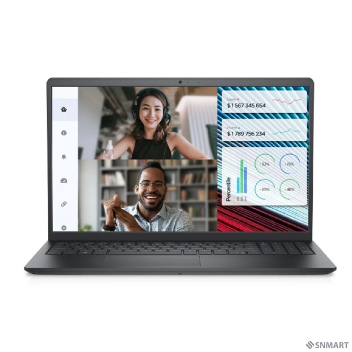 DELL Vostro 3520 [3520-3850-1] (КЛАВ.РУС.ГРАВ.) black 15.6" [FHD IPS i3-1215U/8Gb/512Gb SSD/RJ45/Linux/рекоменд.каб.пит.1732584] (NB3520EM / HDL5A9102WC)