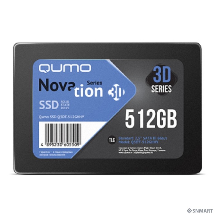 QUMO SSD 512GB QM Novation Q3DT-512GHHY [SATA3.0]
