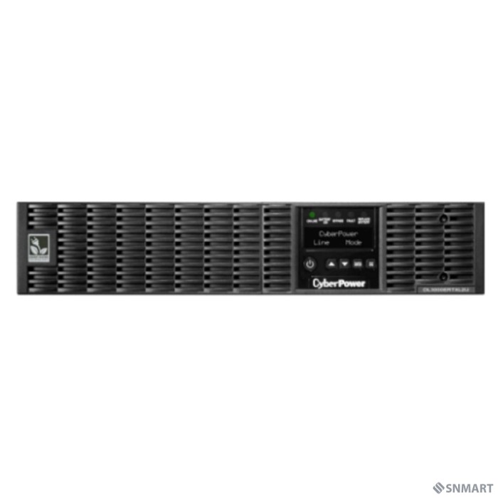 CyberPower OL3000ERTXL2U ИБП [Online, 3000VA/2700W USB/RS-232/Dry/EPO/SNMPslot/RJ11/45/ВБМ (8 IEC С13, 1 IEC C19), 12В/9 Ач х 6]