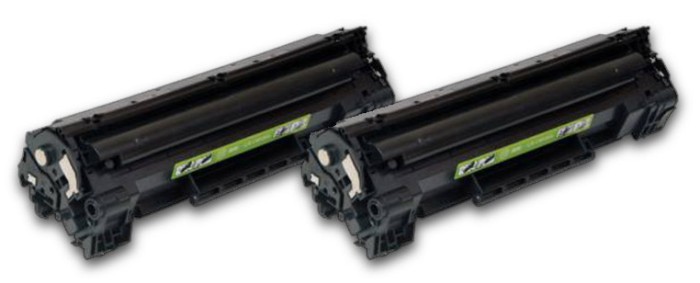 Картридж лазерный Cactus CS-CB435AD черный двойная упак. (1500стр.) для HP LJ P1005/P1006