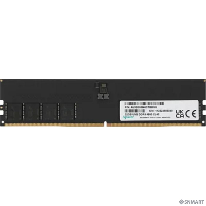 Apacer DDR5 32GB 4800 MT/s CL40 FL.32G2A.PTH