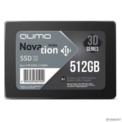 QUMO SSD 512GB QM Novation Q3DQ-512GQNN [SATA3.0]