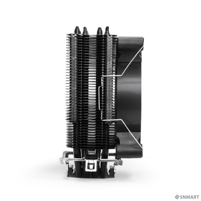 Exegate EX293667RUS Кулер ExeGate Dark Magic EXX400V2-PWM.RGB [Al+Cu, черное покрытие, 4 тепл.трубки, LGA775/1150/1151/1155/1156/1200/1700/AM2/AM2+/AM3/AM3+/AM4/FM1/FM2/754/939/940, TDP 140W, Fan120m]