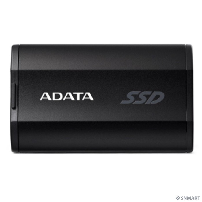 A-DATA Portable SSD 2TB SD810 External Type-C, USB 3.2 Gen2x2, up to R/W 2000/2000 MB/s, 72.7x44x12.2mm, Black (5 лет)