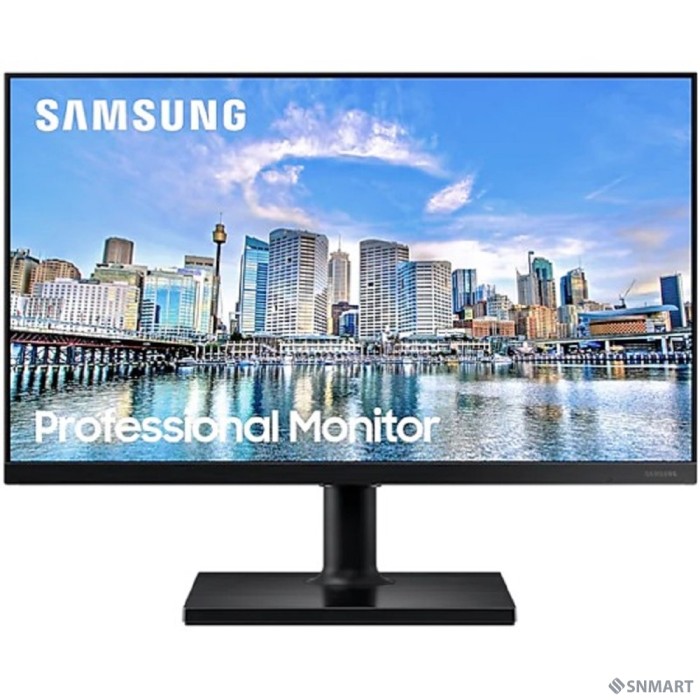 LCD Samsung 23.8" F24T450FZI черный [IPS 1920x1080 75Hz 5ms 16:9 250cd 178/178 1000:1 8bit(6bit+FRC) 2xHDMI1.4 DisplayPort1.2 2xUSB2.0 HAS Pivot VESA]