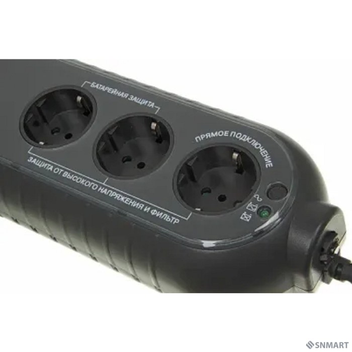 PowerCom WOW-300(A) ИБП [OffLine, 300VA/165W, Tower, 3xEURO] (41484)