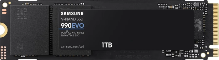 Накопитель SSD Samsung PCIe 4.0 x4 1TB MZ-V9E1T0BW 990 EVO M.2 2280