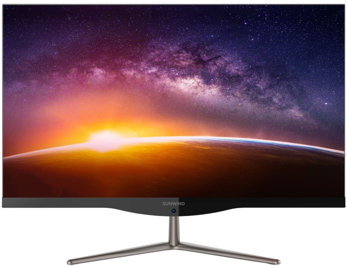 Моноблок SunWind Motion AiO 23i 23.8" Full HD i5 8279U (2.4ГГц) 8ГБ SSD 512ГБ Iris Graphics 655 CR Ubuntu БП 65W (клавиатура, мышь, камера) черный (UM23P5-8DXU01)