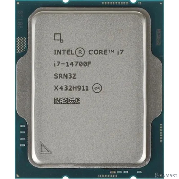 CPU Intel Core i7-14700F, 2.1ГГц, (Turbo 5.4ГГц), 20-ядерный, 33МБ, LGA1700, OEM