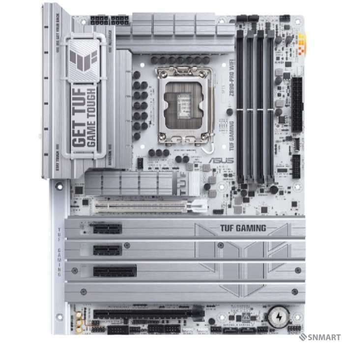 ASUS TUF GAMING Z890-PRO WIFI (LGA1851, Z890, 4*DDR5, 4*SATA, 4*M.2, 6*USB 3.2, 2*PCIx16, 1*PCIx4, 2*PCIx1,  2*Thunderbolt™ 4, HDMI+DP, ATX)