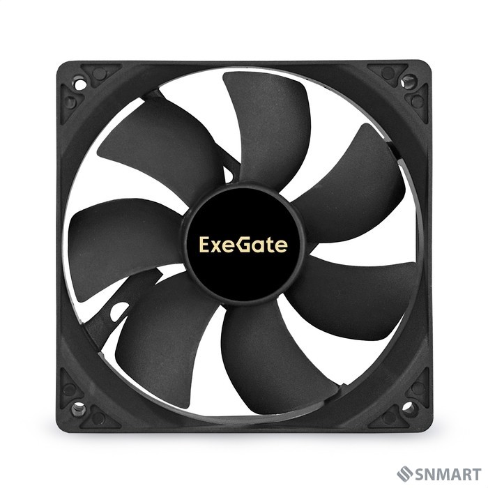 Exegate EX294048RUS Вентилятор ExeGate EX12025S2P, 120x120x25 мм, Sleeve bearing (подшипник скольжения), 2pin (разъем 2.54; для блоков питания ATX), 1400RPM, 25dBA