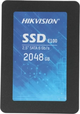Накопитель SSD Hikvision 2 ТБ Hiksemi HS-SSD-E100/2048G 2.5&quot; SATA-III (HS-SSD-E100/2048G)