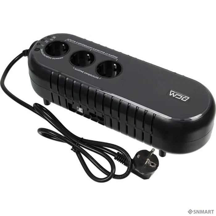 PowerCom WOW-500U ИБП [OffLine, 500VA / 250W, Tower, 3xEURO, USB] (37370)